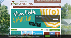 Desktop Screenshot of mairie-annezin.fr